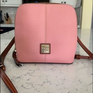 Pink Dooney&Bourke Mini Zip Zip Purse.